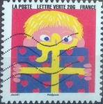 Stamps : Europe : France :  Scott#xxxx , intercambio 0,50 usd. L.verte 20 gr. 2015