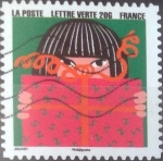 Stamps France -  Scott#xxxx , intercambio 0,50 usd. L.verte 20 gr. 2015