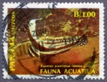 Stamps : America : Panama :  Fauna Acuática