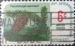Stamps United States -  Scott#1376 , intercambio 0,20 usd. 6 cents. 1969