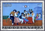 Sellos de Europa - Yugoslavia -  Pintores . Jano Knjavovic