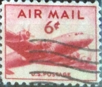 Stamps United States -  Scott#C39 , intercambio 0,20 usd. 6 cents. 1949