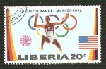 Stamps : Africa : Liberia :  595