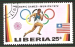 Stamps : Africa : Liberia :  596
