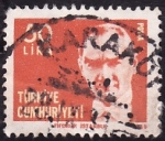 Stamps Turkey -  mustafá Kemal Atatürk