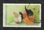 Stamps Thailand -  1403 - Gallinas