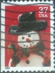 Stamps United States -  Scott#3684 , intercambio 0,20 usd. 37 cents. 2002