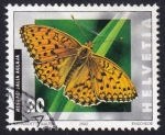 Stamps Switzerland -  mesoacidalia aglaja