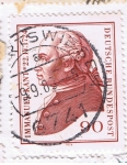 Stamps Germany -  Immanuel Kant  22- IV- 1724