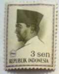 Sellos del Mundo : Asia : Indonesia : achmed sukarno conefo