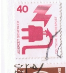 Stamps : Europe : Germany :  Jederzeit Sicherheit