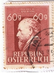 Stamps Austria -  Friedrich Amerling  1803 - 1887