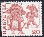 Stamps Switzerland -  Silvesterkläuse