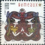 Stamps France -  Scott#xxxxd , intercambio 0,50 usd. L.Verte 20 gr. 2014