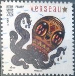 Stamps France -  Scott#xxxxj , intercambio 0,50 usd. L.Verte 20 gr. 2014