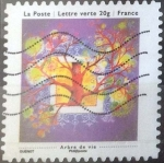 Stamps France -  Scott#xxxxb , intercambio 0,50 usd. L.Verte 20 gr. 2013