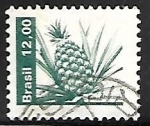 Stamps Brazil -  Fruta - Piña