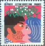Stamps France -  Scott#xxxxa , intercambio 0,50 usd. L.Verte 20 gr. 2015