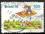 Sellos de America - Brasil -  Dia del sello
