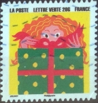Stamps France -  Scott#xxxxb , intercambio 0,50 usd. L.Verte 20 gr. 2015
