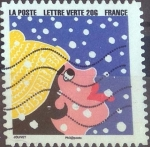 Stamps France -  Scott#xxxxf , intercambio 0,50 usd. L.Verte 20 gr. 2015