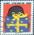 Stamps France -  Scott#xxxxj , intercambio 0,50 usd. L.Verte 20 gr. 2015