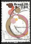 Stamps Brazil -  Erradicación de la variola
