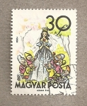 Stamps Hungary -  Cuentos de hadas:Blancanieves