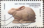 Stamps France -  Scott#xxxxb , intercambio 0,50 usd. L.verte 20 gr. 2013