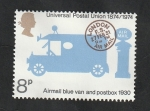 Stamps United Kingdom -  727 - Centº del U.P.U., Correo en Furgón