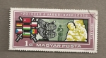 Stamps : Europe : Hungary :  20 Aniv. Firma Pacto Varsovia