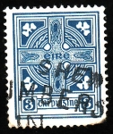 Stamps : Europe : Ireland :  Cruz