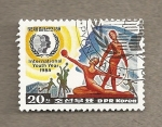 Stamps North Korea -  Año Internacional de la Juventud