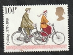 Stamps United Kingdom -  873 - Centº de Touring Club ciclista, y de la Federación Ciclista Británica