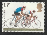 Sellos de Europa - Reino Unido -  875 - Centº de Touring Club ciclista, y de la Federación Ciclista Británica