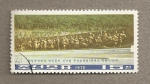 Stamps North Korea -  Monumento Wangjaesan