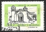 Stamps Argentina -  Capilla de Candonga, Córdoba