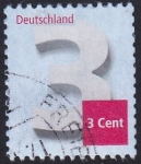 Stamps : Europe : Germany :  sello adicional 3 Ct