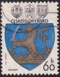 Stamps Czechoslovakia -  escudo Vranov