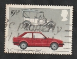 Stamps United Kingdom -  1059 - Ford: Modelo T y Escort