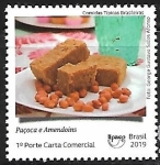Stamps Brazil -  Comidas típicas - paçoca com amendoim