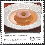 Stamps Brazil -  Comidas típicas - pudim de leite condensado