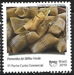 Sellos de America - Brasil -  Comidas típicas - pamonha de milho verde