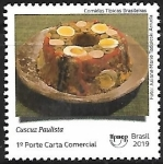 Stamps Brazil -  Comidas típicas - cuzcuz paulista
