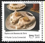 Sellos de America - Brasil -  Comidas típicas - tapica de banana da terra