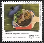 Sellos de America - Brasil -  Comidas típicas - arroz con feixão