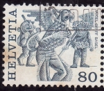 Stamps : Europe : Switzerland :  Simbología Festiva Suiza