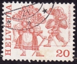 Stamps : Europe : Switzerland :  Simbología Festiva Suiza