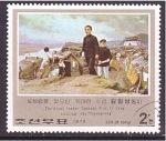 Stamps North Korea -  Actividades revolucionarias de Kim Il Sung