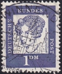 Stamps Germany -  Droste-Hülshoff
